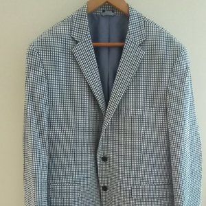 'crown & ivy' Southern Sportscoats Seersucker Summer Jacket Fully lined Size 46R